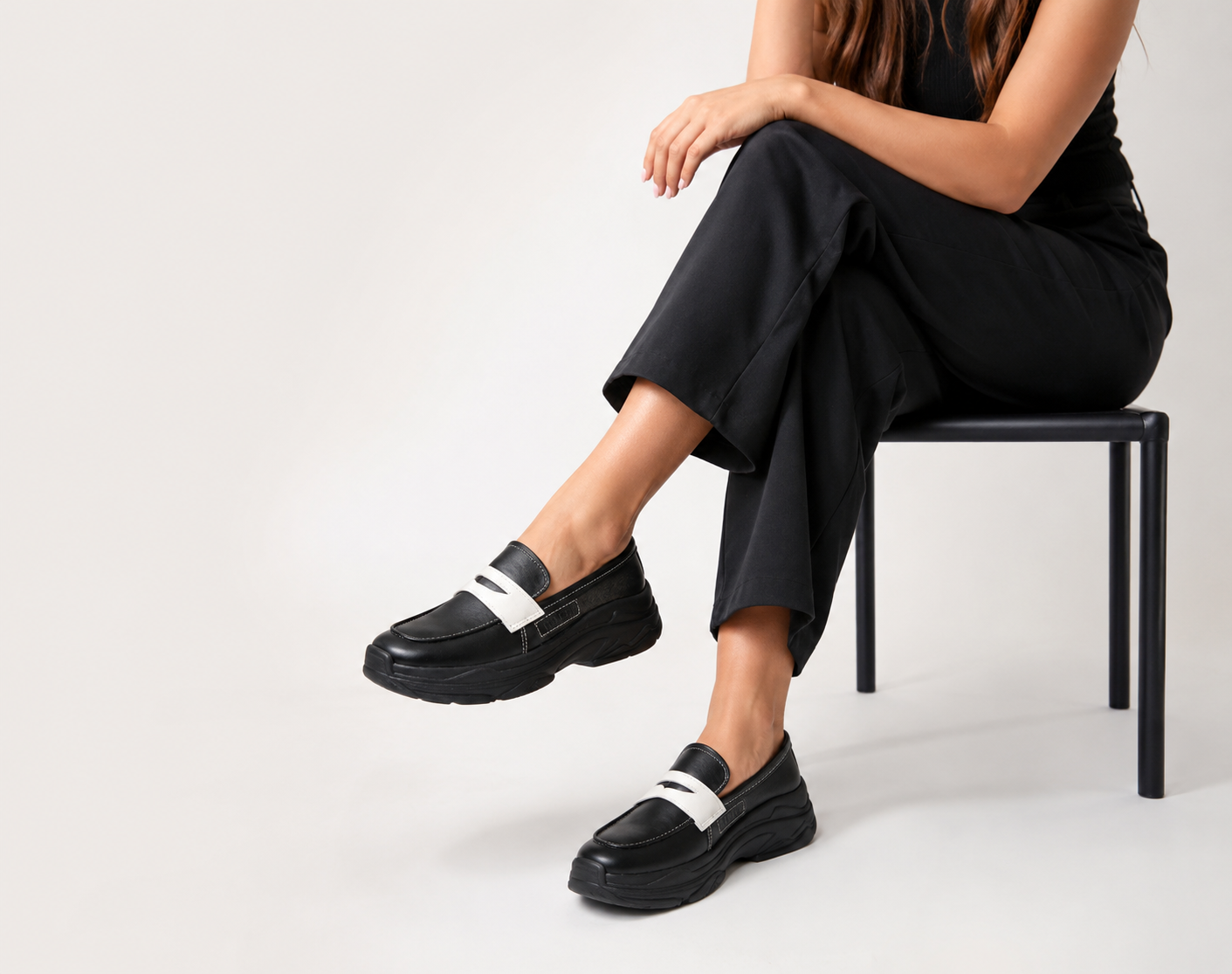 LOAFERS WITH SNEAKER SOLE