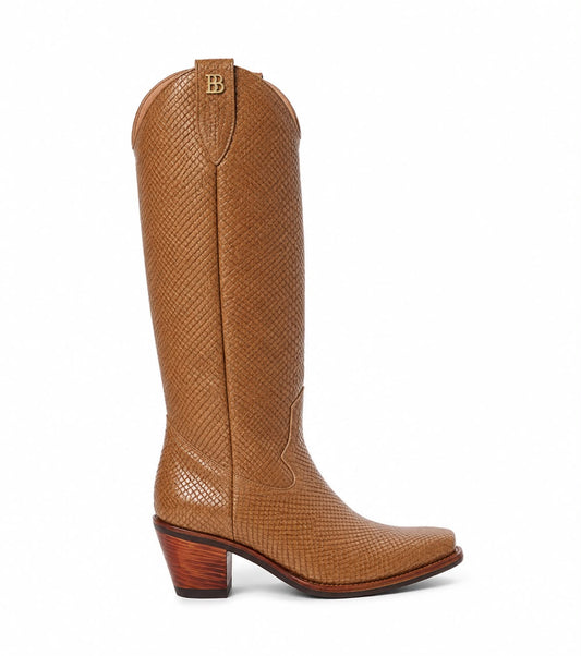 MAJA GRAINED BOOTS
