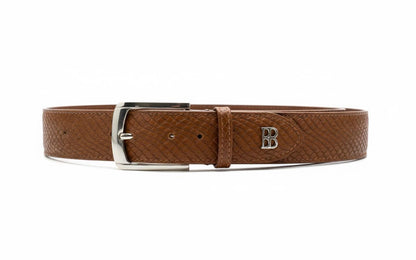 TEXTURIZED BROWN BELT