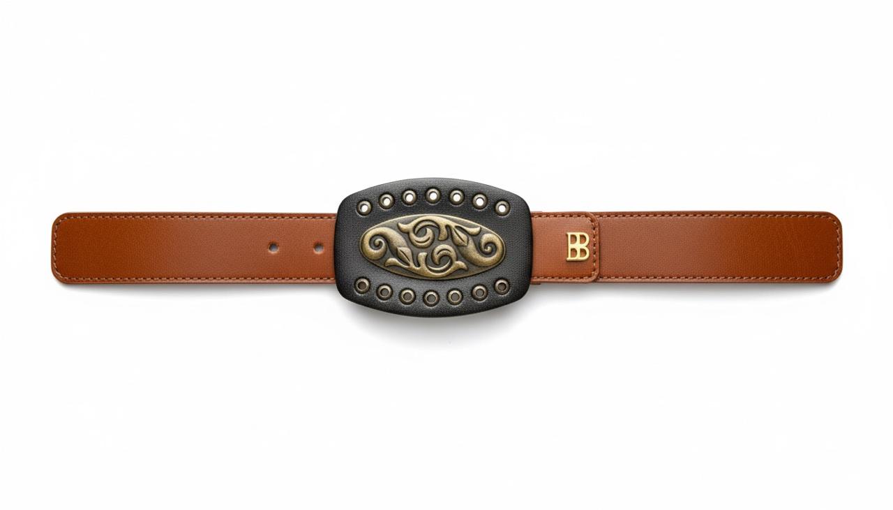 FAJA CAFE HEBILLA GRANDE