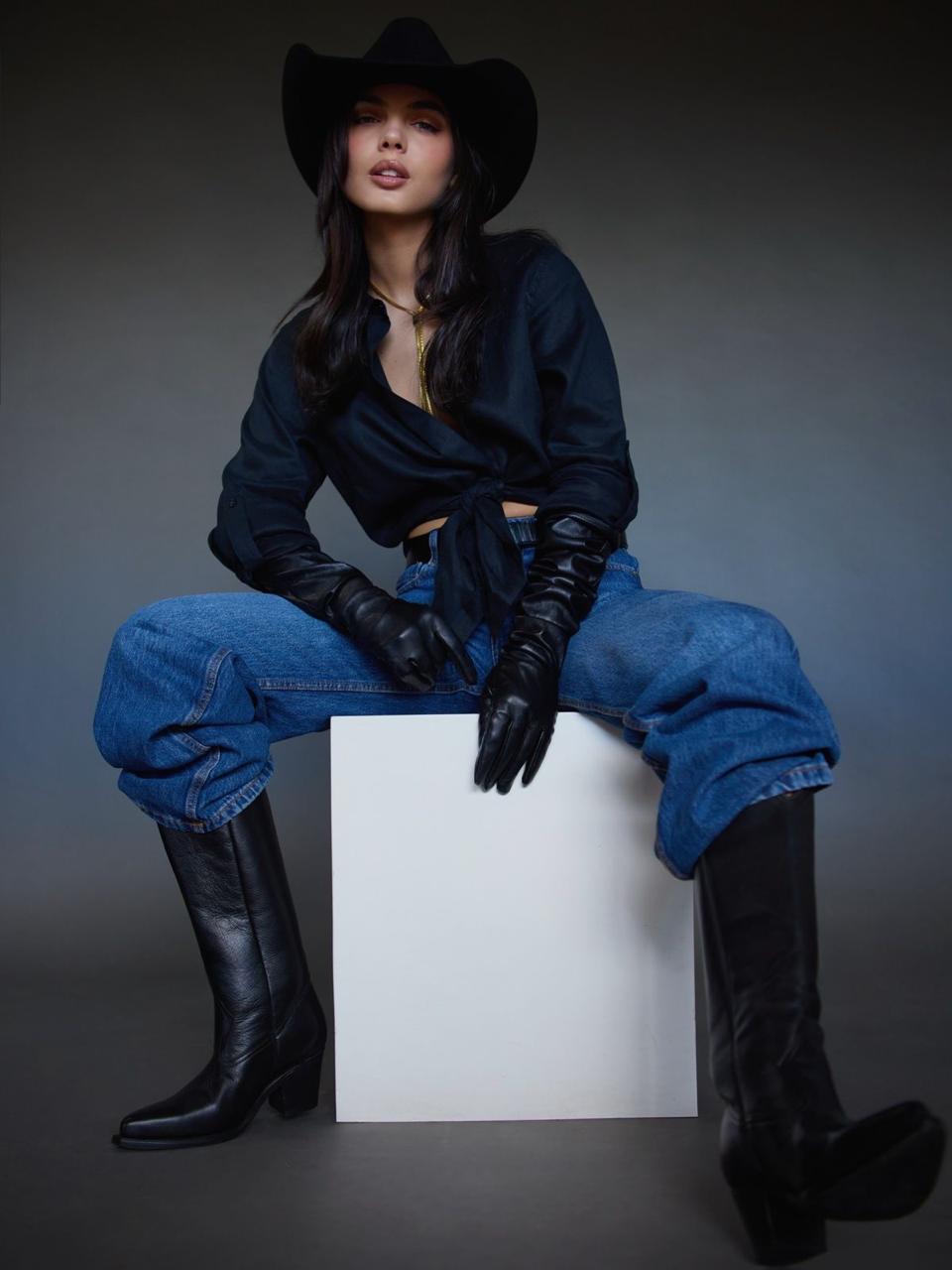 SOMBRERO NEGRO VAQUERO