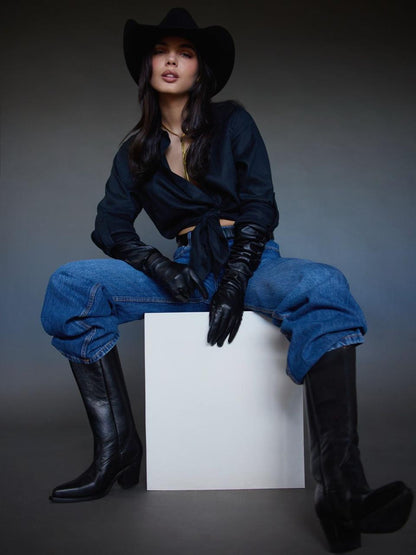 SOMBRERO NEGRO VAQUERO