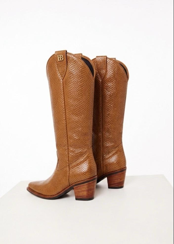 MAJA GRAINED BOOTS