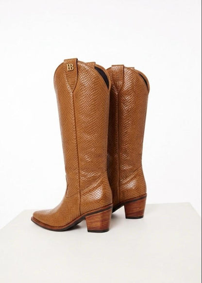 MAJA GRAINED BOOTS