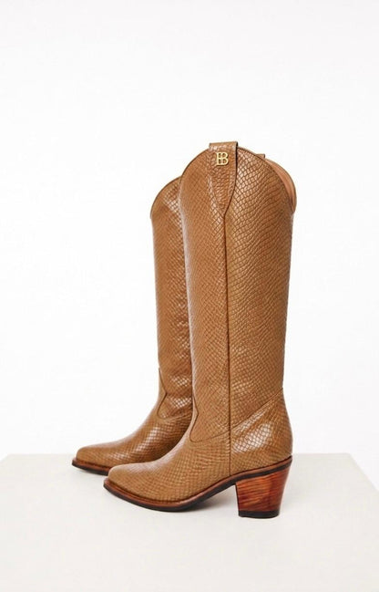 MAJA GRAINED BOOTS