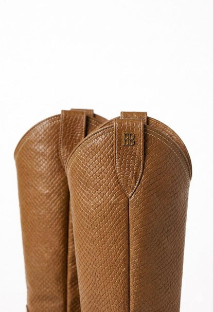 MAJA GRAINED BOOTS