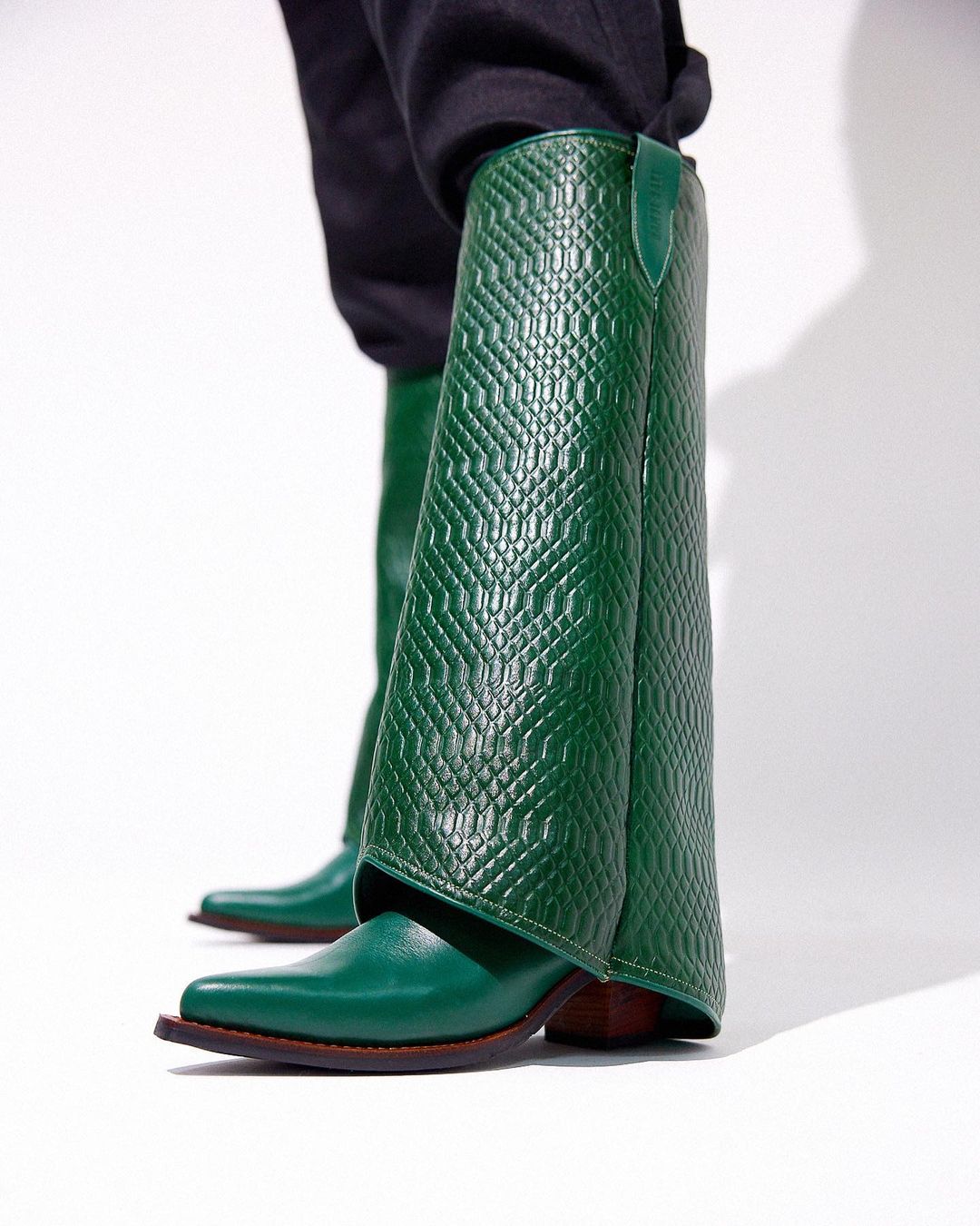 Loza Green Boots